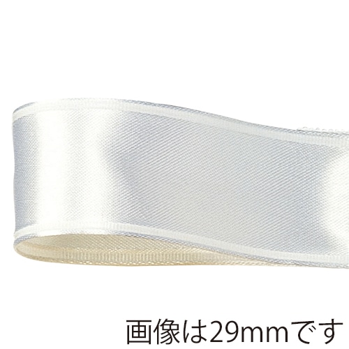 青山 リボン リーガルサテン ワイヤー入り 1363 64×10 #01 1巻(ご注文単位1巻)【直送品】