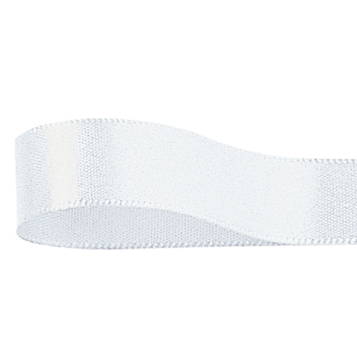 青山 リボン　両面パールサテン　3614 9×30 #01 1巻（ご注文単位1巻）【直送品】