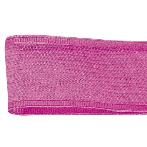 青山 リボン オーガンジーシャンブレー 3112 29×15 #52 1巻(ご注文単位1巻)【直送品】