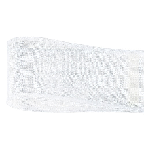 青山 リボン オーガンジースパーク ワイヤー入り 3911 34×15 #01 1巻(ご注文単位1巻)【直送品】