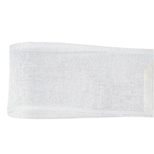 青山 リボン オーガンジースパーク ワイヤー入り 3911 34×15 #02 1巻(ご注文単位1巻)【直送品】