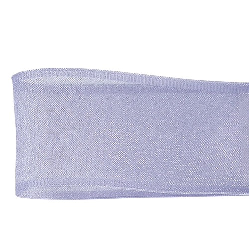 青山 リボン オーガンジースパーク ワイヤー入り 3911 34×15 #38 1巻(ご注文単位1巻)【直送品】