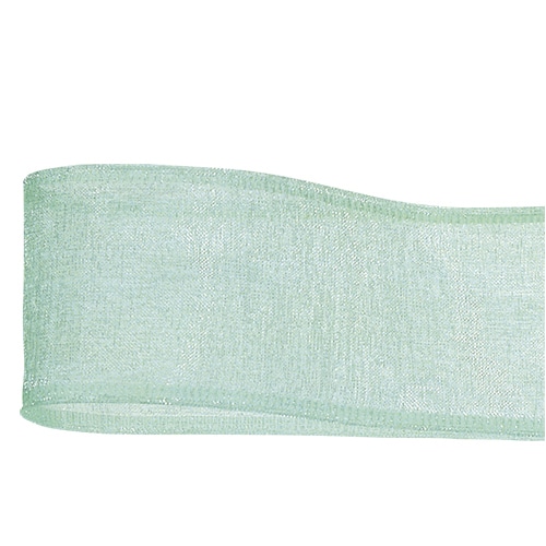 青山 リボン オーガンジースパーク ワイヤー入り 3911 34×15 #44 1巻(ご注文単位1巻)【直送品】