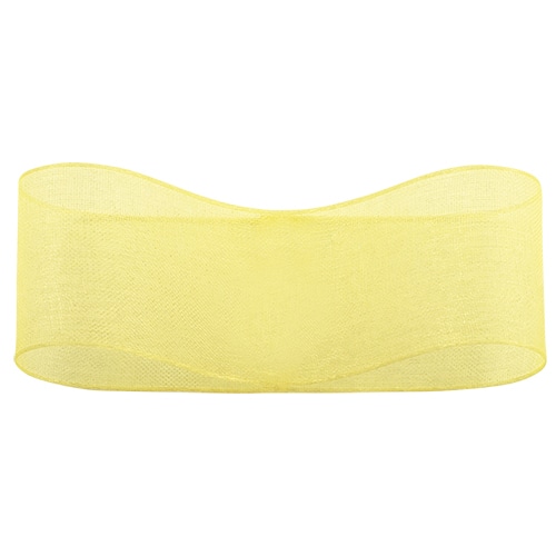 青山 リボン　スーパーオーガンジー　0200 25×30 #64 1巻（ご注文単位1巻）【直送品】