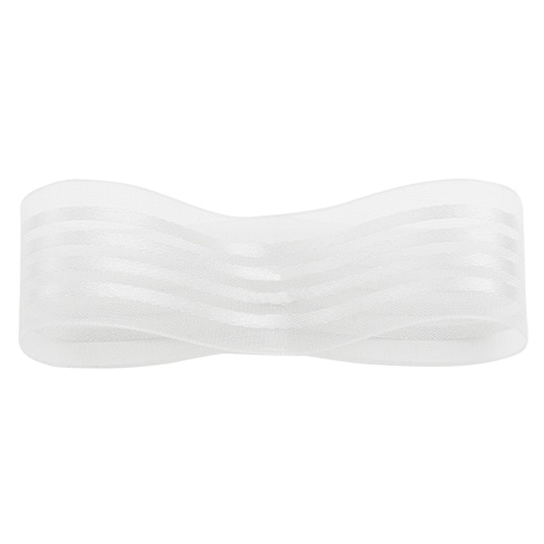 青山 リボン オーガンジーフォーストライプ 9716 25×30 #01 1巻(ご注文単位1巻)【直送品】