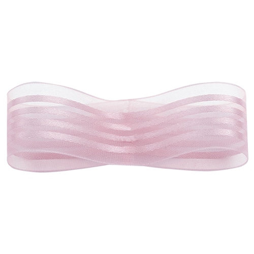 青山 リボン オーガンジーフォーストライプ 9716 25×30 #14 1巻(ご注文単位1巻)【直送品】