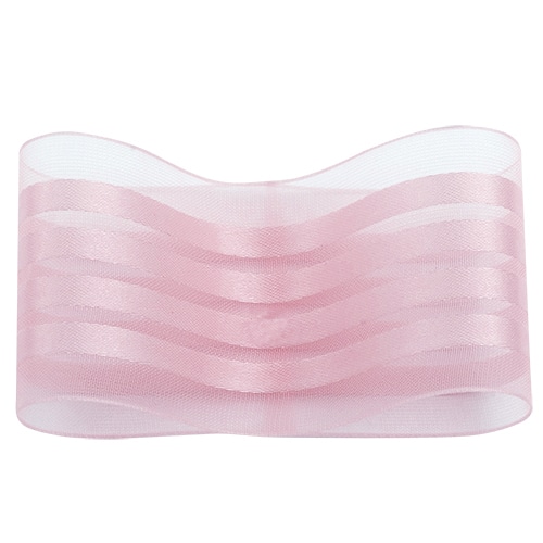 青山 リボン オーガンジーフォーストライプ 9717 40×30 #14 1巻(ご注文単位1巻)【直送品】