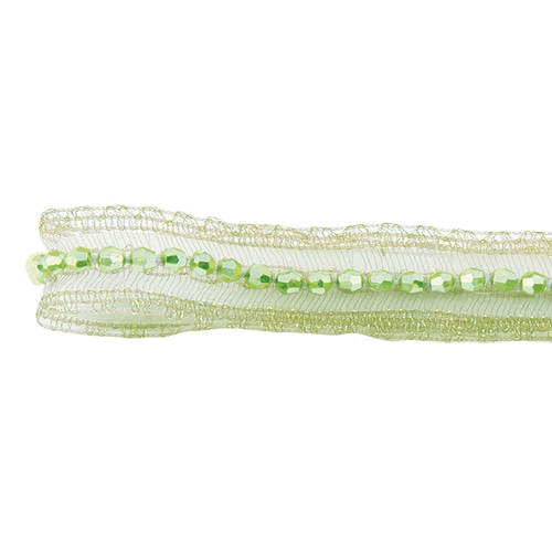 青山 リボン　クリスタルビーズリボン　9757 15×13 #05 1巻（ご注文単位1巻）【直送品】