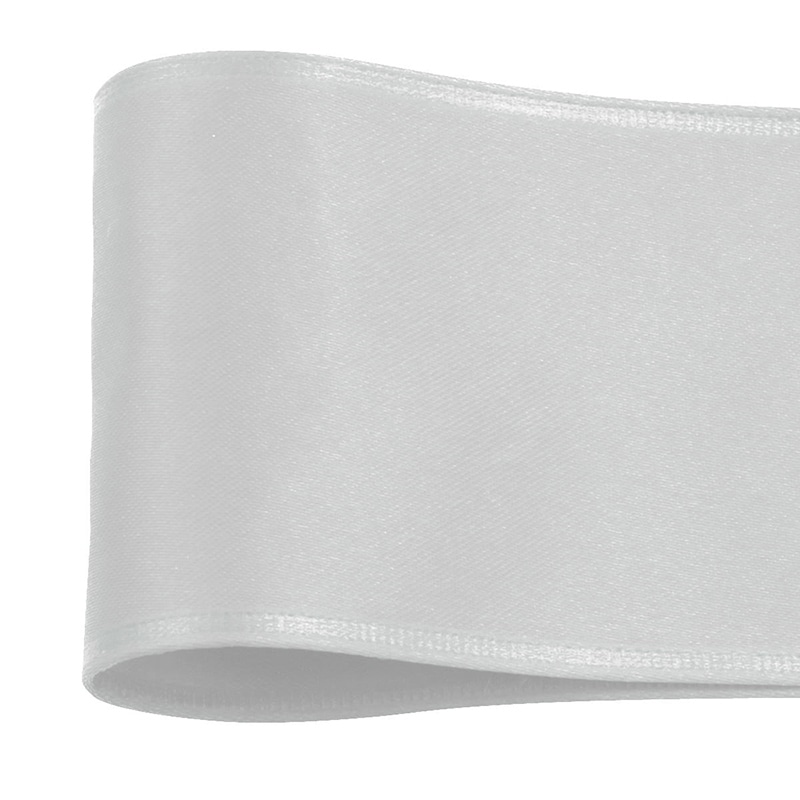 青山 リボン ニューリーガルサテン エコワイヤー入り 3073 100×10 #01 1巻(ご注文単位1巻)【直送品】