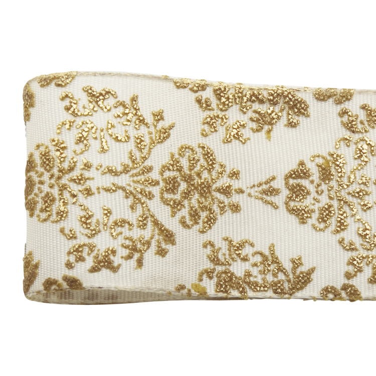 青山 リボン メタリックブリクソン 3166 40×7 #01 1巻(ご注文単位1巻)【直送品】