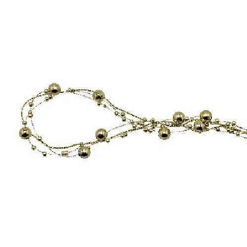 青山 リボン　メタリックカーリングパール　2228 20×5 #04 1巻（ご注文単位1巻）【直送品】