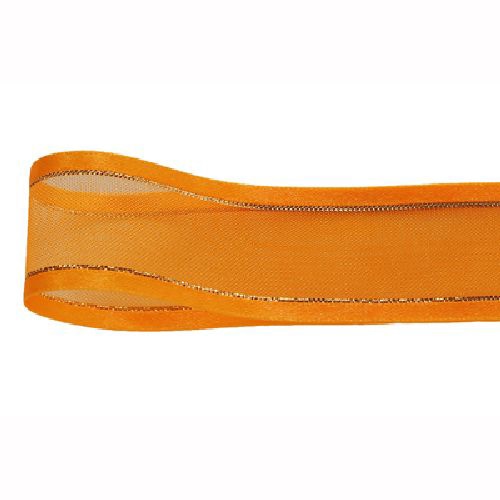 青山 リボン　シェアサテン　ゴールドエッジ　0509 22×30 #53 1巻（ご注文単位1巻）【直送品】