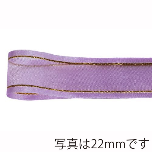 青山 リボン　シェアサテン　ゴールドエッジ　0510 36×30 #37 1巻（ご注文単位1巻）【直送品】