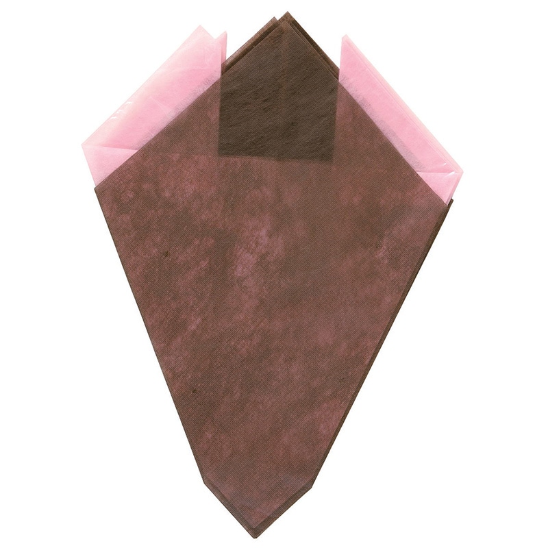 青山 リボン クイックポットカバー ダブル 8644 5号用 #21 1束(ご注文単位1束)【直送品】