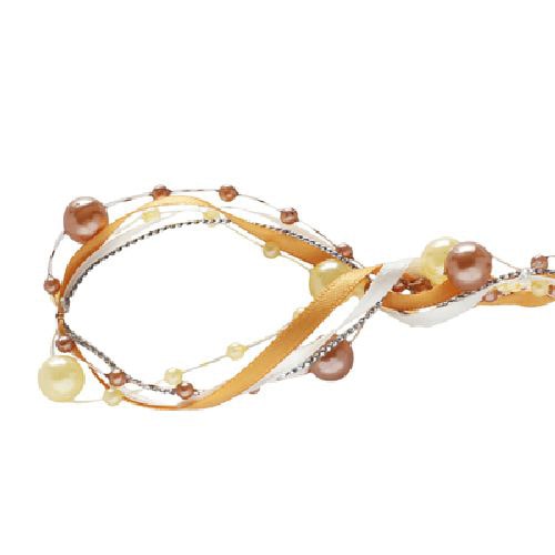 青山 リボンカーリングパール　2104 10×5 #04 1巻（ご注文単位1巻）【直送品】