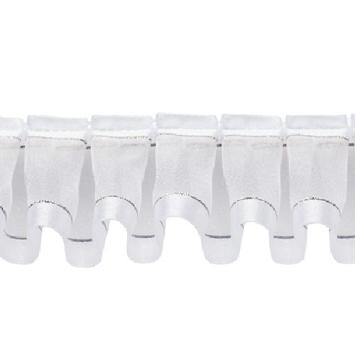 青山 リボン メタリックシェアサテンフリル 2121 36×2.5 #03 1巻(ご注文単位1巻)【直送品】