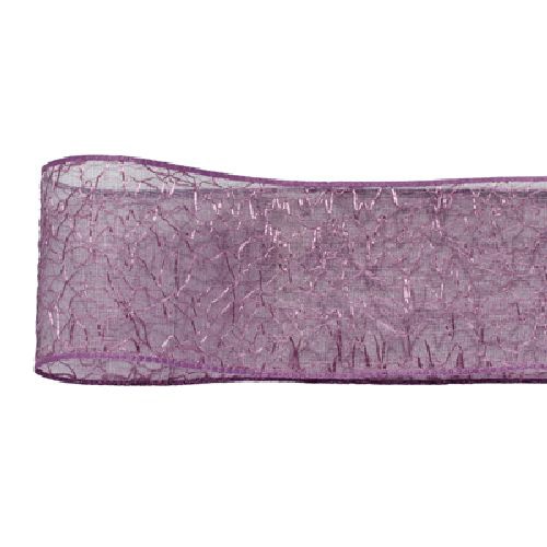 青山 リボン　メッシュオーガンジー　0301 40×9 #40 1巻（ご注文単位1巻）【直送品】