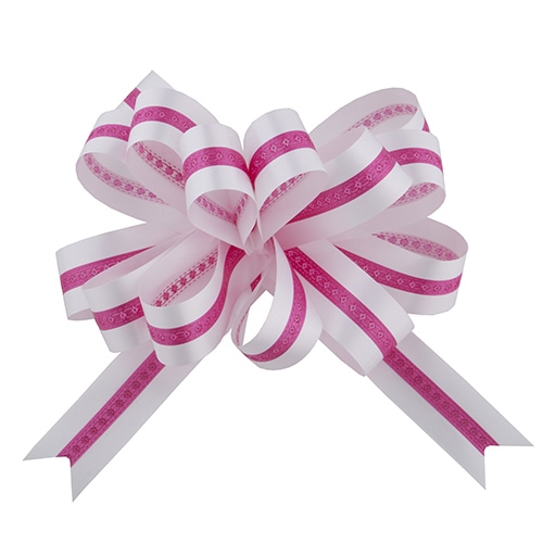 青山 フラワーレース ループボウ 2454 22mm #01 1箱(ご注文単位1箱)【直送品】