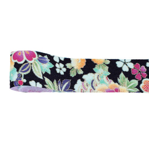 青山 リボン チリメン花ちらし 1657 25×7 #39 1巻(ご注文単位1巻)【直送品】