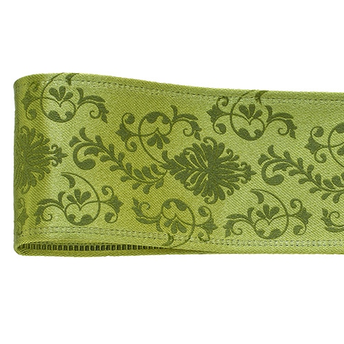 青山 リボン ダマスクリボン 3063 40×10 #728 1巻(ご注文単位1巻)【直送品】