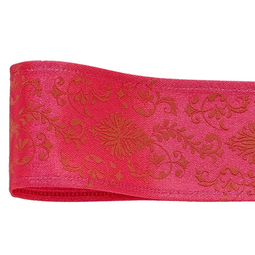 青山 リボン ダマスクリボン 3063 40×10 #417 1巻(ご注文単位1巻)【直送品】