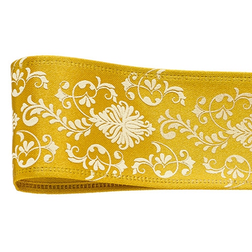 青山 リボン ダマスクリボン 3063 40×10 #207 1巻(ご注文単位1巻)【直送品】