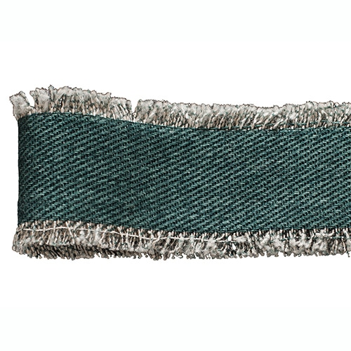 青山 リボン　デニムフリンジ　0458 36×10 #41 1巻（ご注文単位1巻）【直送品】