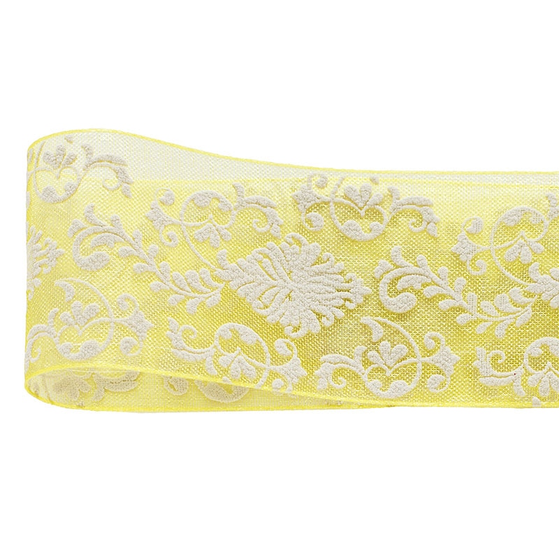 青山 リボン オーガンジーダマスク 0202 36×10 #64 1巻(ご注文単位1巻)【直送品】