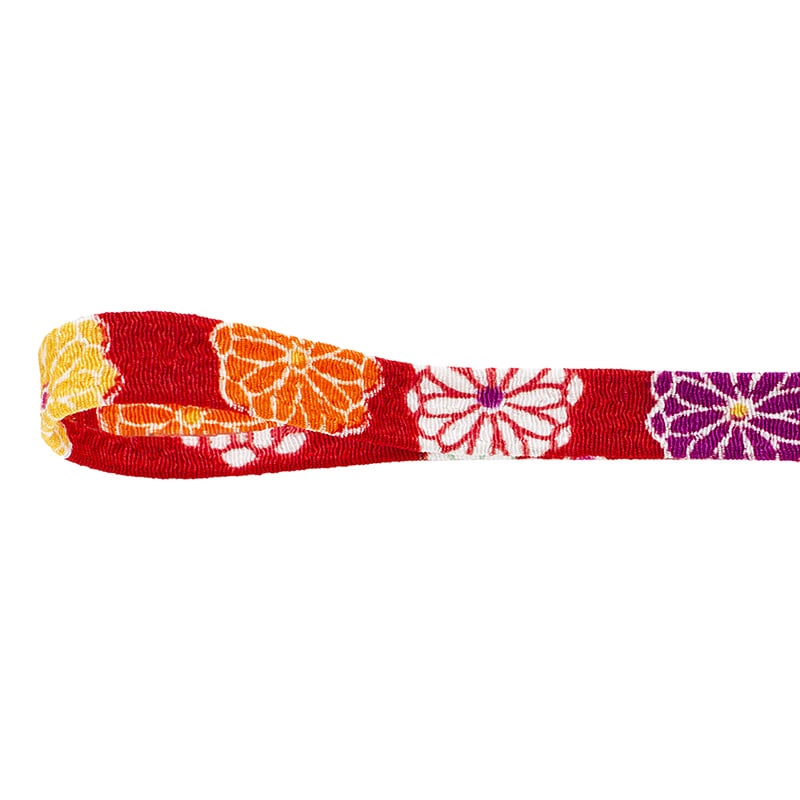 青山 リボン くるっと花飾り 1670 9×7.8 #16 1巻(ご注文単位1巻)【直送品】