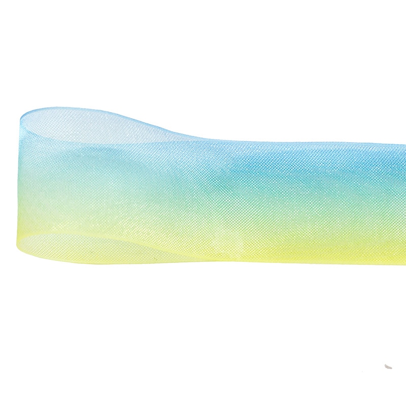 青山 リボン　グラデーションオーガンジー　0622 25×20 #03 1巻（ご注文単位1巻）【直送品】