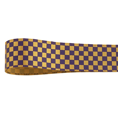 青山 リボン 市松リボン 1626 18×25 #54 1巻(ご注文単位1巻)【直送品】