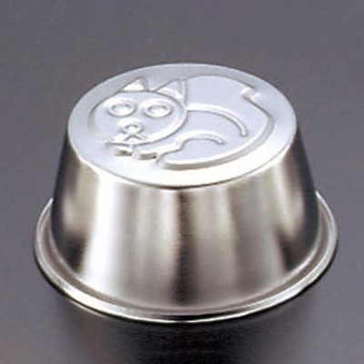 霜鳥製作所18-8プリンカップなかよしリスNO.452 1個（ご注文単位1個）【直送品】