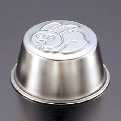 霜鳥製作所18-8プリンカップなかよしウサギNO.453 1個(ご注文単位1個)【直送品】