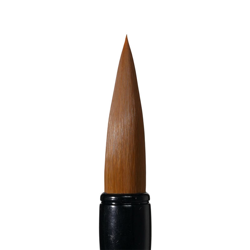 あかしや 書初め用筆 6号 人造毛書写楽 AJP-170 1本(ご注文単位1本)【直送品】