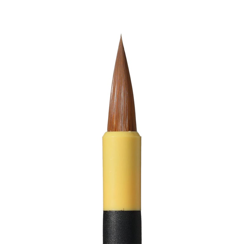 あかしや 細筆 8号 人造毛書写楽 FITGRIP 短鋒 ASP-F50 1本(ご注文単位5本)【直送品】