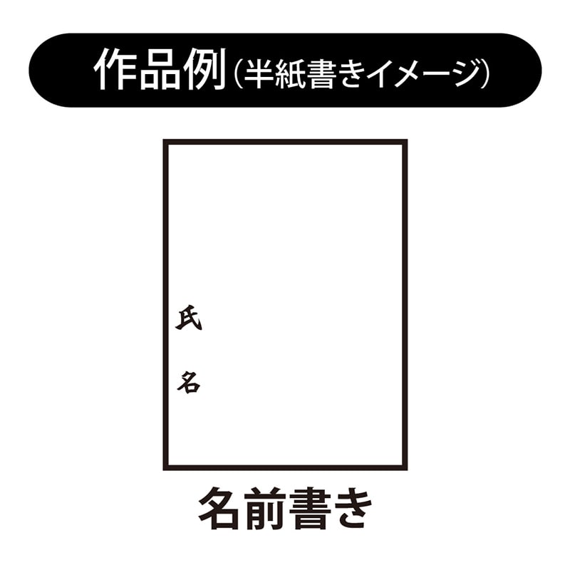 あかしや 細筆 8号 兼毛書写楽 FITGRIP 智 AS-F62 1本（ご注文単位5本）【直送品】