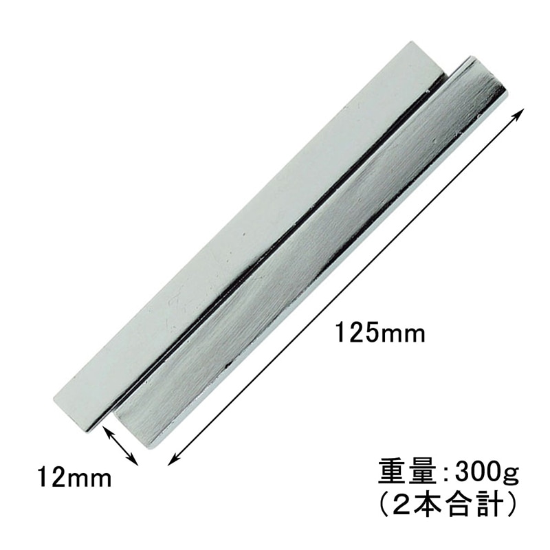 あかしや ツイン文鎮 12角  AQ-14 1本（ご注文単位5本）【直送品】