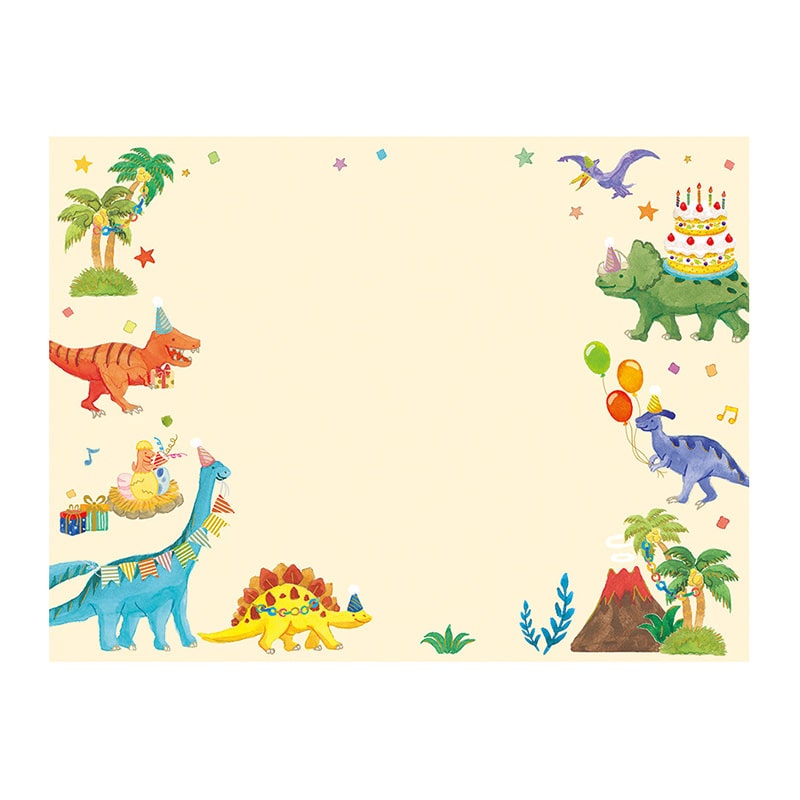 チキュウグリーティングス バースデイカード  B250-234 1枚（ご注文単位5枚）【直送品】