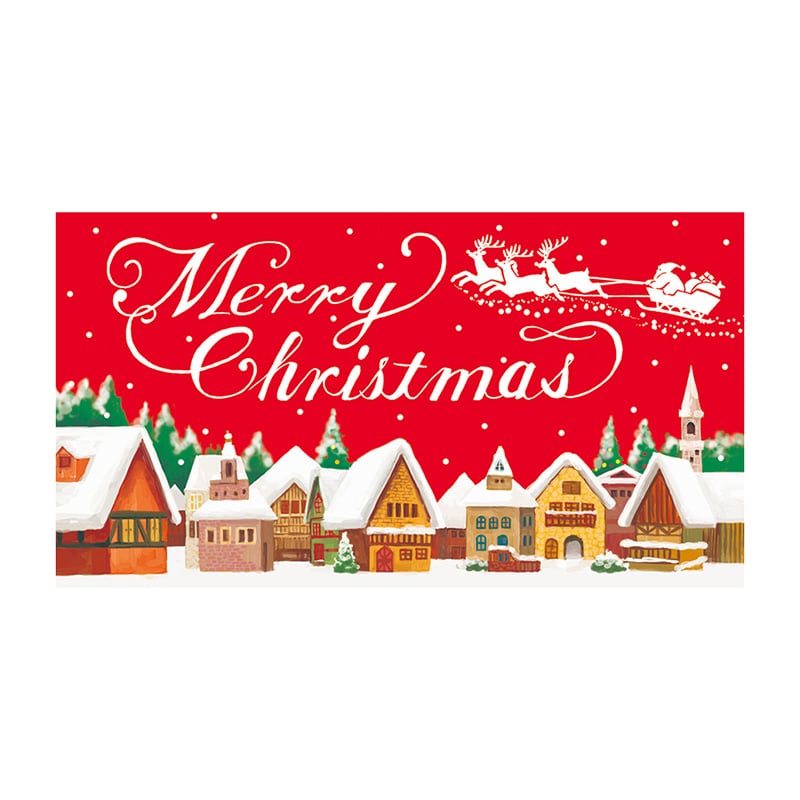 チキュウグリーティングス クリスマスギフトカード XG-132 1束(ご注文単位1束)【直送品】