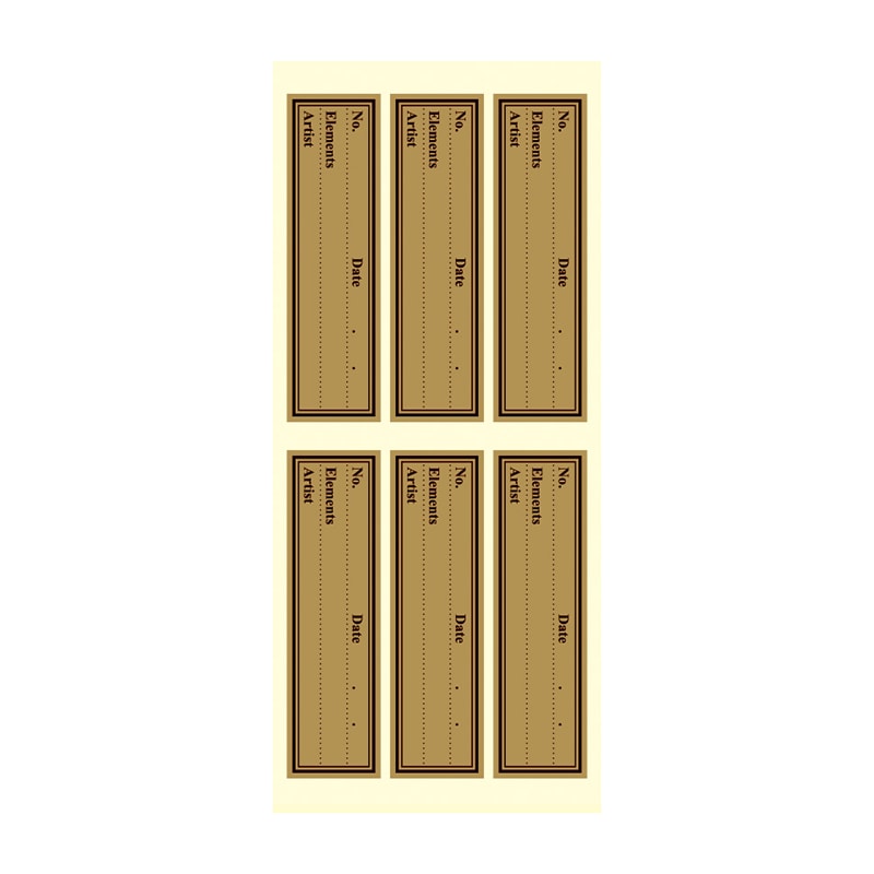 チキュウグリーティングス 記録用シール  CS-054 1束（ご注文単位1束）【直送品】