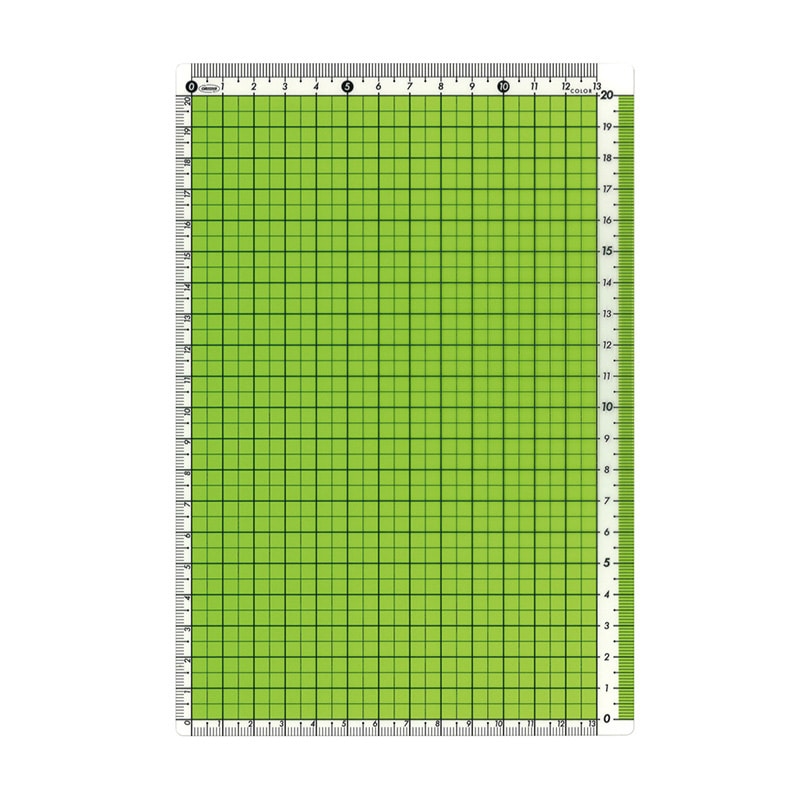 共栄プラスチック カラー方眼下敷 A5判 グリーン CPK-A5-G 1枚（ご注文単位5枚）【直送品】