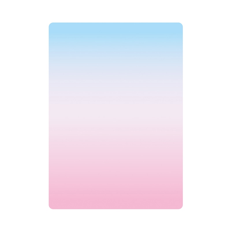 共栄プラスチック グラデーションしたじき A5 カラー01 GS-A5-01 1枚（ご注文単位5枚）【直送品】