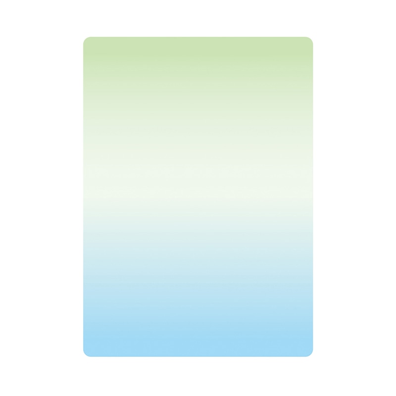 共栄プラスチック グラデーションしたじき A5 カラー04 GS-A5-04 1枚（ご注文単位5枚）【直送品】