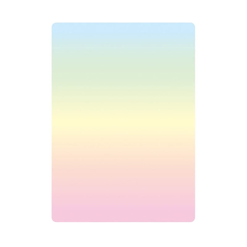 共栄プラスチック グラデーションしたじき A5 カラー05 GS-A5-05 1枚（ご注文単位5枚）【直送品】