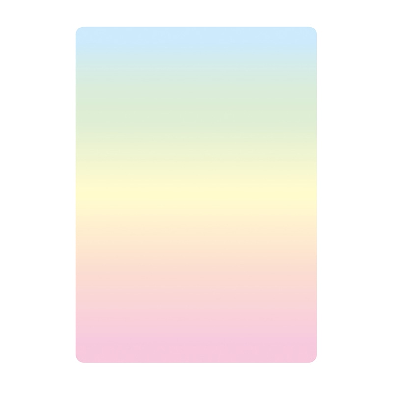 共栄プラスチック グラデーションしたじき B5 カラー05 GS-B5-05 1枚（ご注文単位5枚）【直送品】