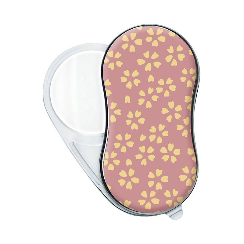 共栄プラスチック LEDライトつき拡大鏡 小紋わふ さくら ピンク SRW-SA-P 1個（ご注文単位1個）【直送品】