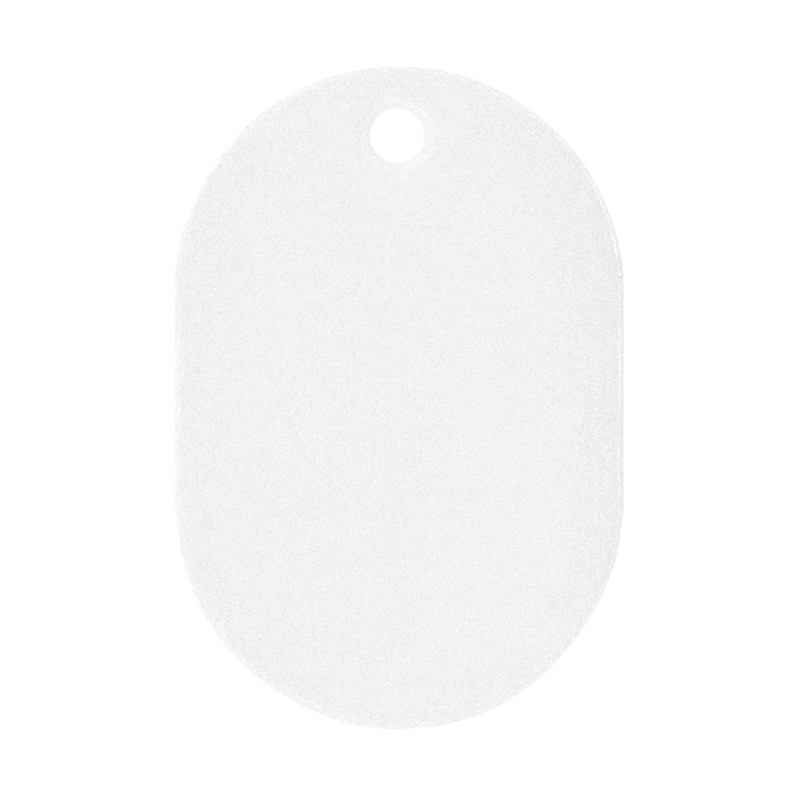 共栄プラスチック 番号札 大 無地番号なし ホワイト 50枚入 NO.16C-W 1箱（ご注文単位1箱）【直送品】