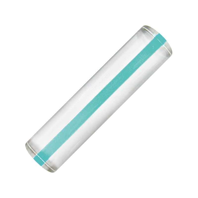 共栄プラスチック カラーバールーペ ミニ 10.5cm ライトグリーン CBLM-500-LG 1本（ご注文単位1本）【直送品】