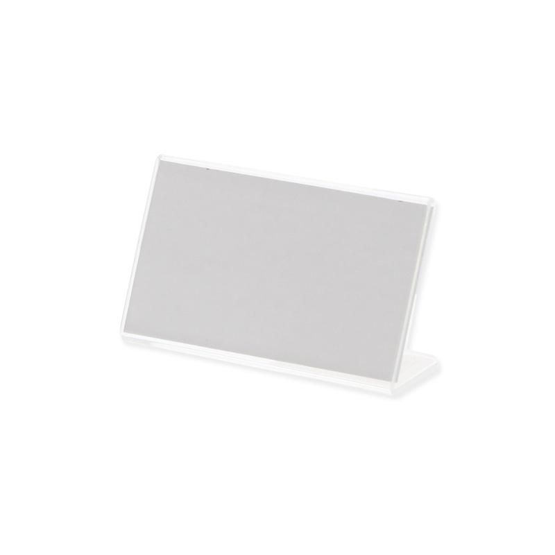 共栄プラスチック メタクリル L型カード立 L-70 1個