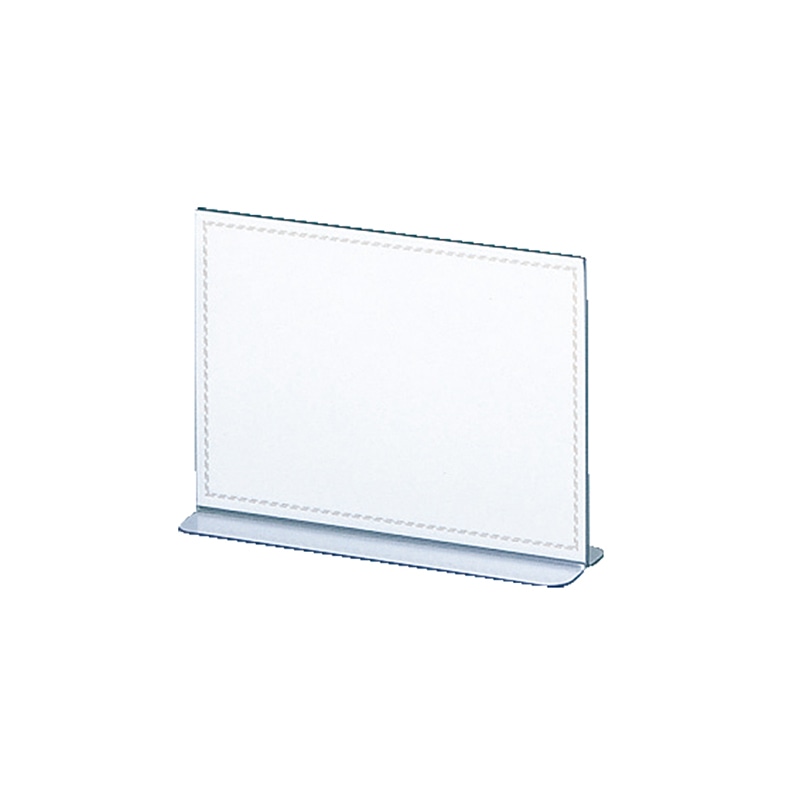 共栄プラスチック 塩ビT型メニュー立 B6判 VT-M.B6 1個（ご注文単位10個）【直送品】